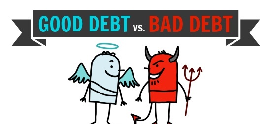 Gute Schulden vs schlechte Schulden